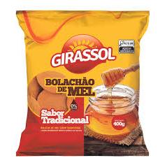 PÃO DE MEL BOLACHÃO GIRASSOL 400G – TRADICIONAL, CHOCOLATE OU AÇUCARADO