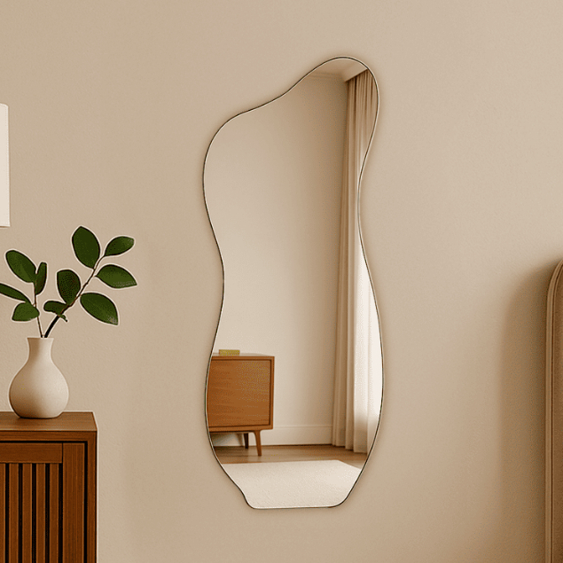 Espelho Orgânico Decorativo Moderno Modelos Tamanhos Pinterest Luxo Salão Quarto Hall Sala Brinovar