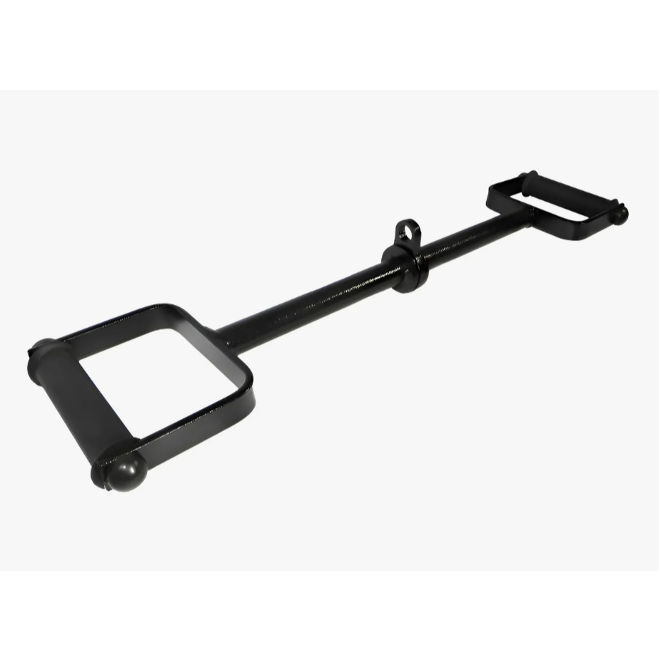 Puxador Remada Reta Barra D Pulley Musculação 70cm Rolamento