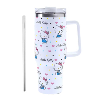 Copo com Canudo Térmico Bebidas Geladas Quente Inox 1200ml com Alça Infantil em Oferta na Shopee