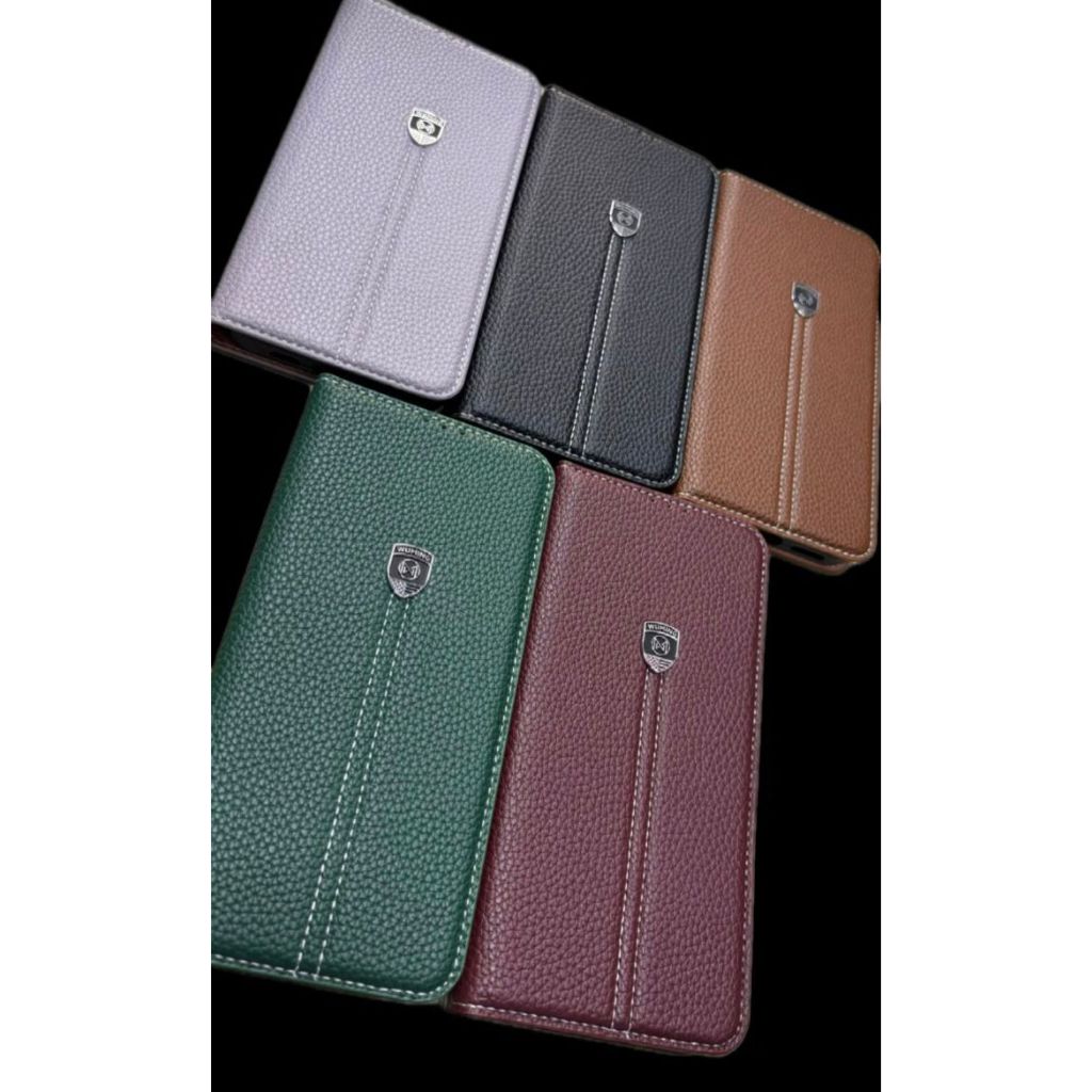 Capa carteira estojo com proteção de tela Courinho para iPhone 11/15/15promax/16 em Oferta na Shopee