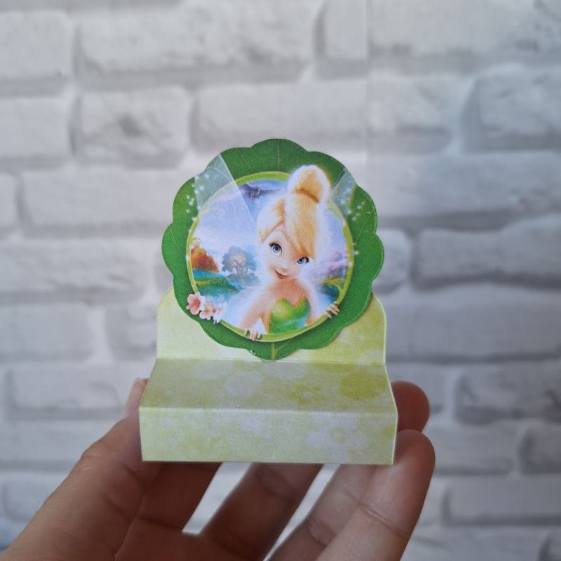 Kit Porta Bis Duplo TinkerBell Fada Sininho Lembrancinha Decoração Festa Infantil Personalizados Aniversario
