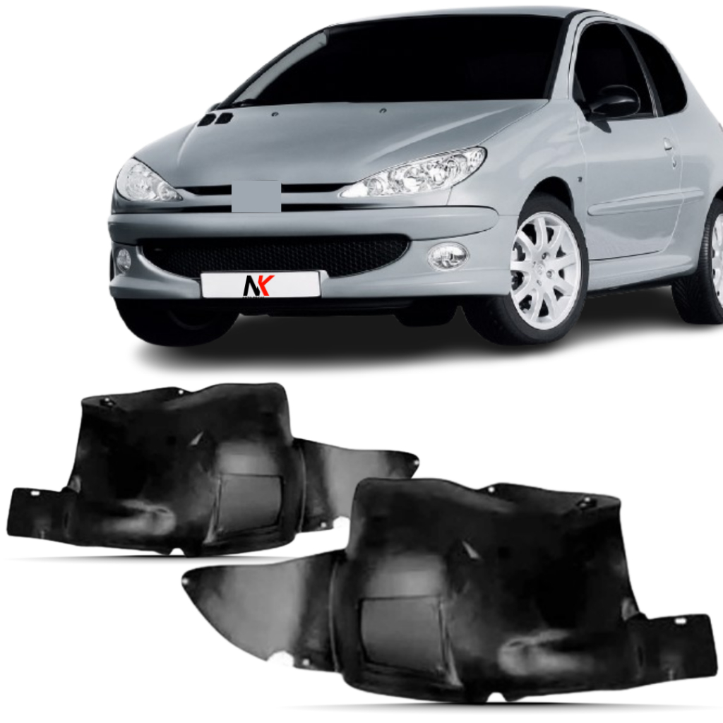 Par/Un Parabarro Dianteiro 206 1998 1999 2000 A 2008 Mold. Original em Oferta na Shopee