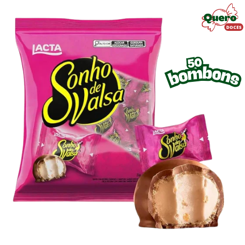 Lacta Sonho de Valsa Bombom Chocolate Pacote 1KG