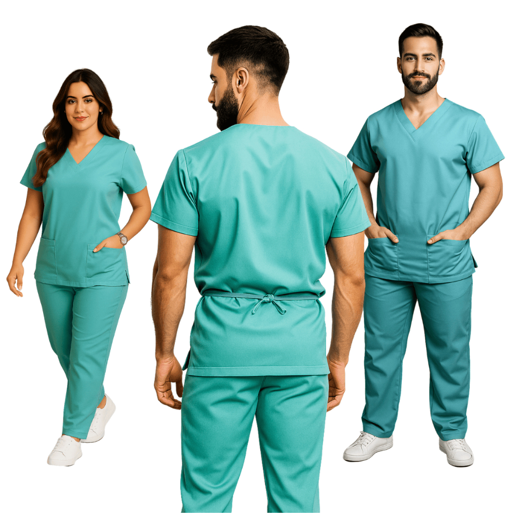 Pijama Cirúrgico Unissex Conjunto Hospitalar Scrub Profissional Oxford Premium Área Da Saúde em Oferta na Shopee