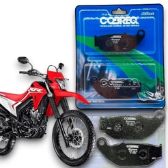 Pastilha Freio Traseiro Honda Xr300 Tornado300 Cobreq
