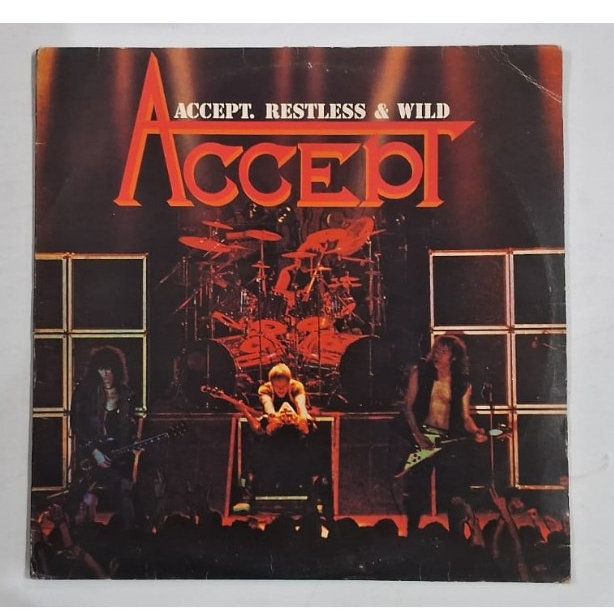 LP RESTLESS AND WILD ACCEPT 1983