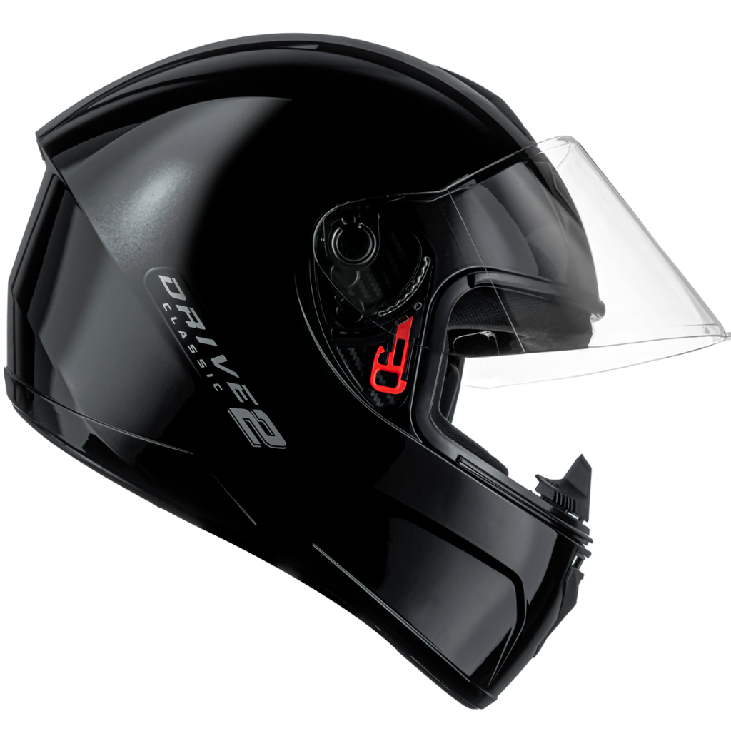 Capacete Fly Drive 2 HG Classic Preto Certificado Inmetro
