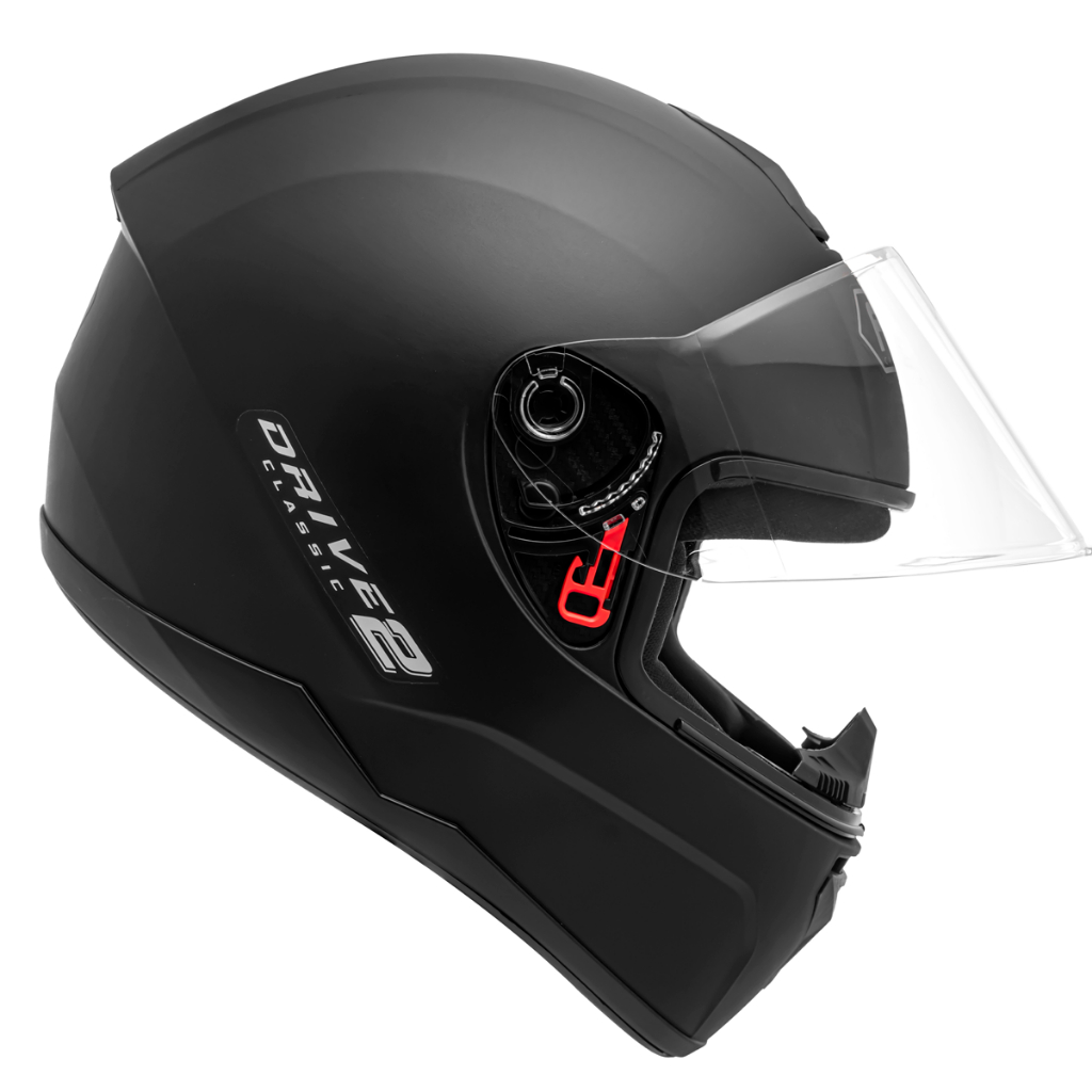 Capacete Fly Drive 2 HG Classic Preto Fosco - Inmetro