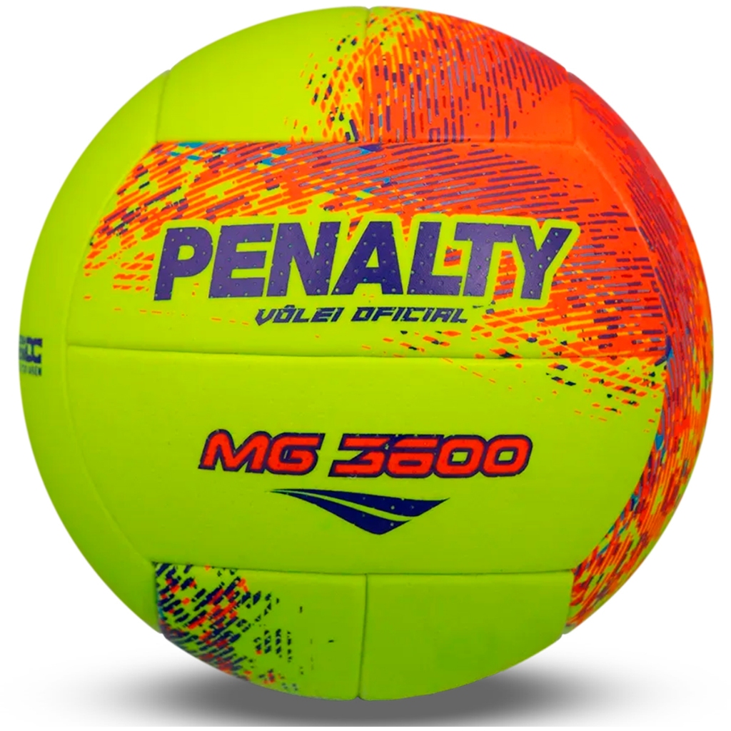 Bola de Vôlei MG 3600 XXI Oficial Profissional Original Penalty Esportiva Quadra Treino Adulto