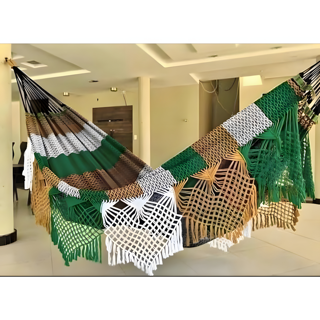 Rede de Descanso Dormir Reforçada Casal Bucho de Boi Luxo Grande Varias Cores 4,5 Metros Deluxe em Oferta na Shopee