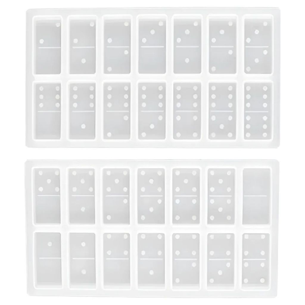 Molde De Silicone Jogo Domino P/ Resina Artesanato