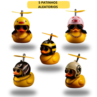 Patinho Jack da Zueira Com Led Pato de Borracha Decoração Bike Moto Patinete em Oferta na Shopee