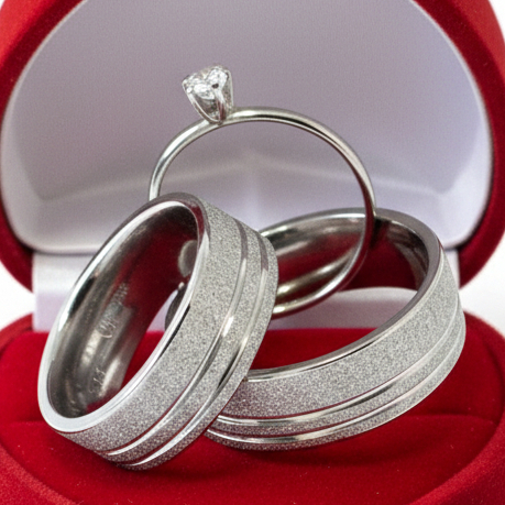 Aliança de Namoro Grossa - Comprar com Melhor Preço em Anéis