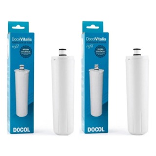 Kit 2 Refil Para Filtro Purificador Docol Vitalis 00832200 em Oferta na Shopee