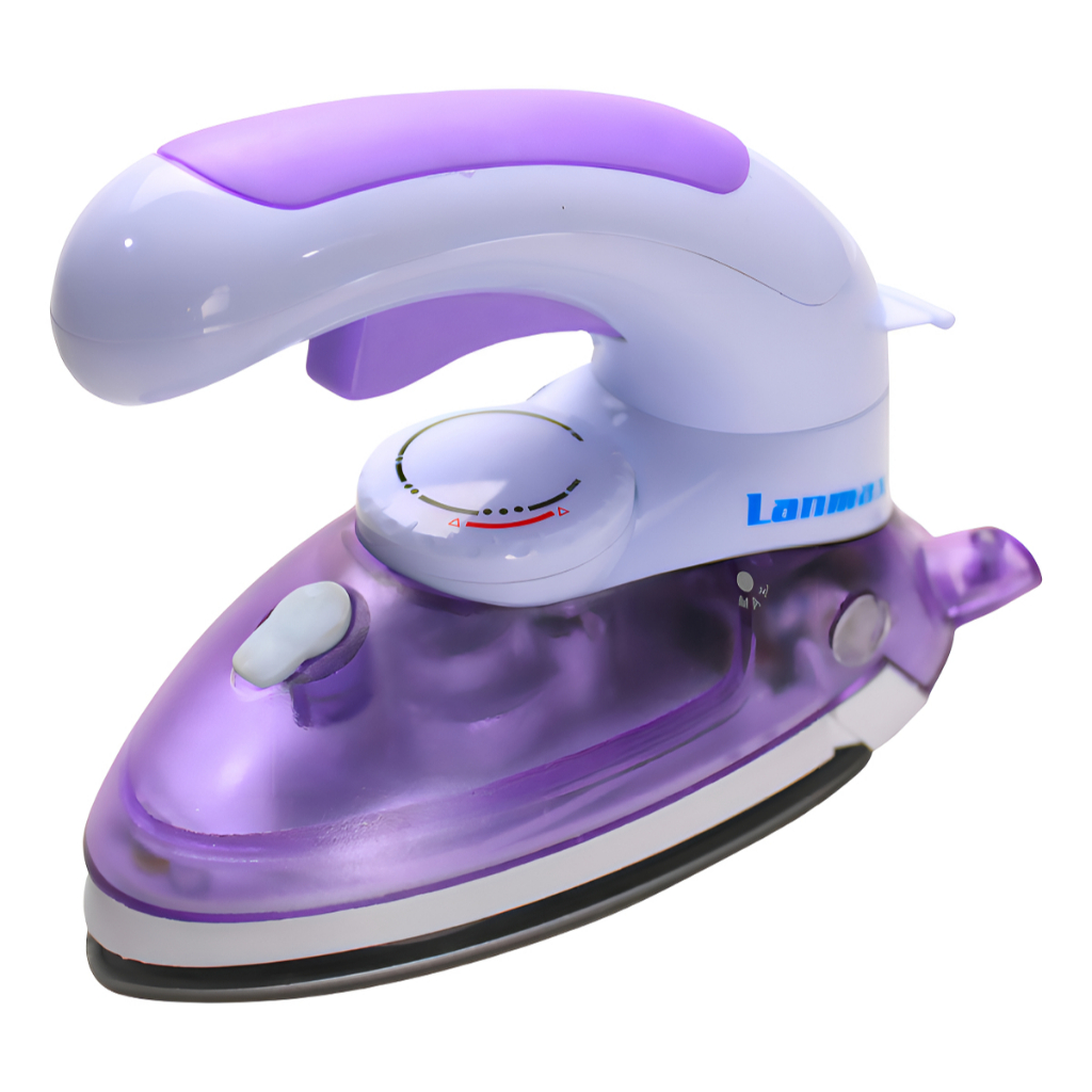 Mini Ferro de Passar a Vapor - para passar vertical - Steamer para Viagem Patchwork Bivolt - Lanmax - Altíssima Qualidad