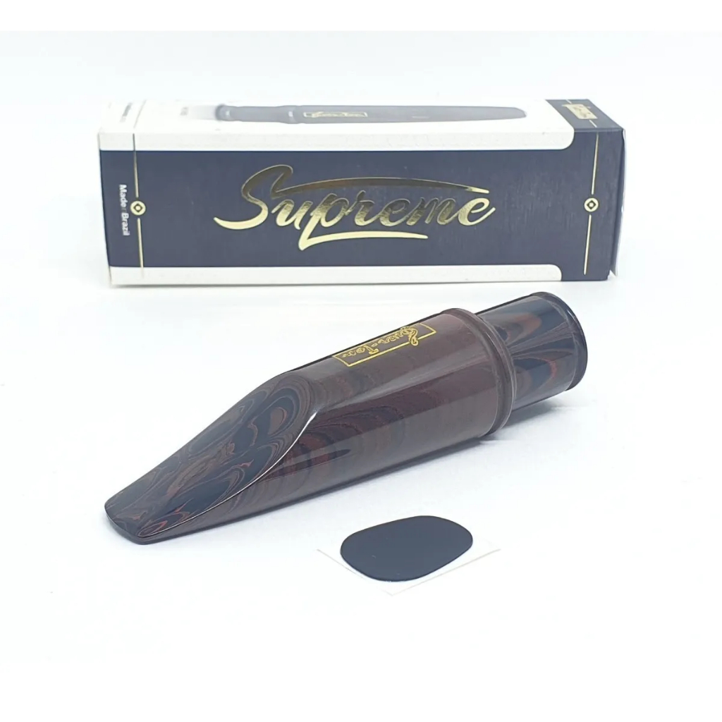 Boquilha Supreme Sax Tenor 8 Marble Ever-ton Hard Rubber