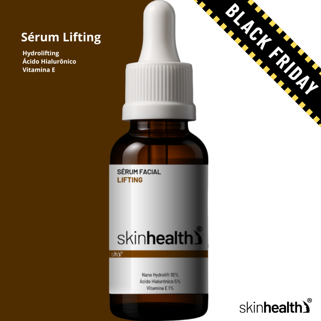Sérum Facial Lifting Nano Hydrolift 10% + Ácido Hialurônico 5% + Vitamina E 1% Skinhealth 30ml em Oferta na Shopee