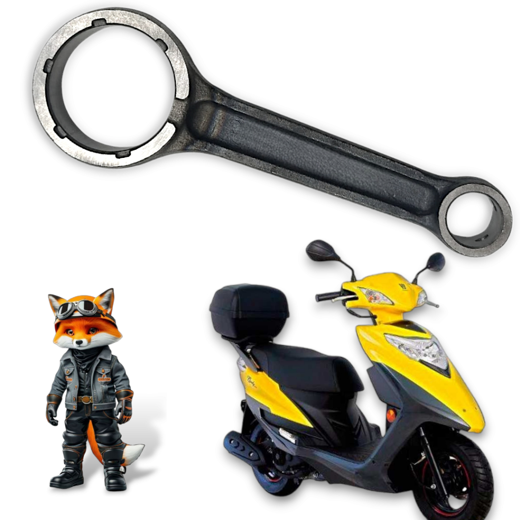 BIELA COMPLETA SUZUKI BURGMAN 125 11-19 (INJETADA) — imagem 2 de 2