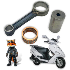 BIELA COMPLETA SUZUKI BURGMAN 125 11-19 (INJETADA)