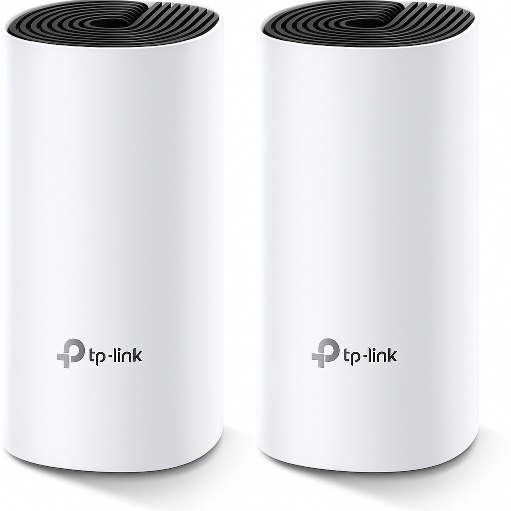 Roteador WiFi 5 Mesh Deco M4, Gigabit Dual-Band AC1200 TP-Link Fácil Instalação - Pack 2 unidades