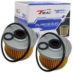 Kit 2 Filtro de Oleo Moto Honda CB 300/ XRE 300/CBX 250/ XLX 350/ XR 250 Tornado/ NX 400 Falcon