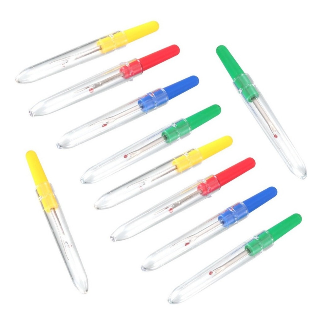 10 Abridor De Casa Desmanchador De Costura Corta Linha Abridor-P Tam:02 NYBC - 7 cm Aço Inoxidável
