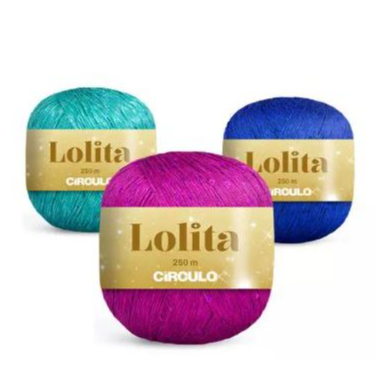 FIO LOLITA  VARIAS CORES – 250M – 100G - CIRCULO