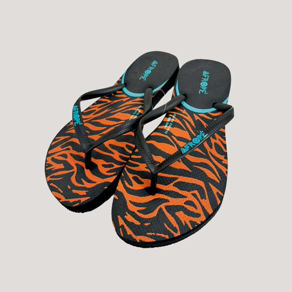 Chinelo Afropé Slim Akonde Marinho - Feminina