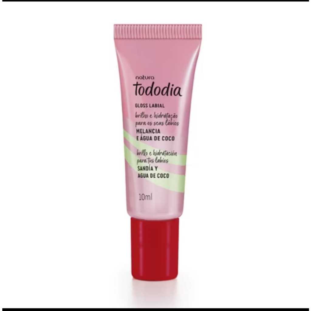 NATURA TODODIA GLOSS MELANCIA E AGUA DE COCO