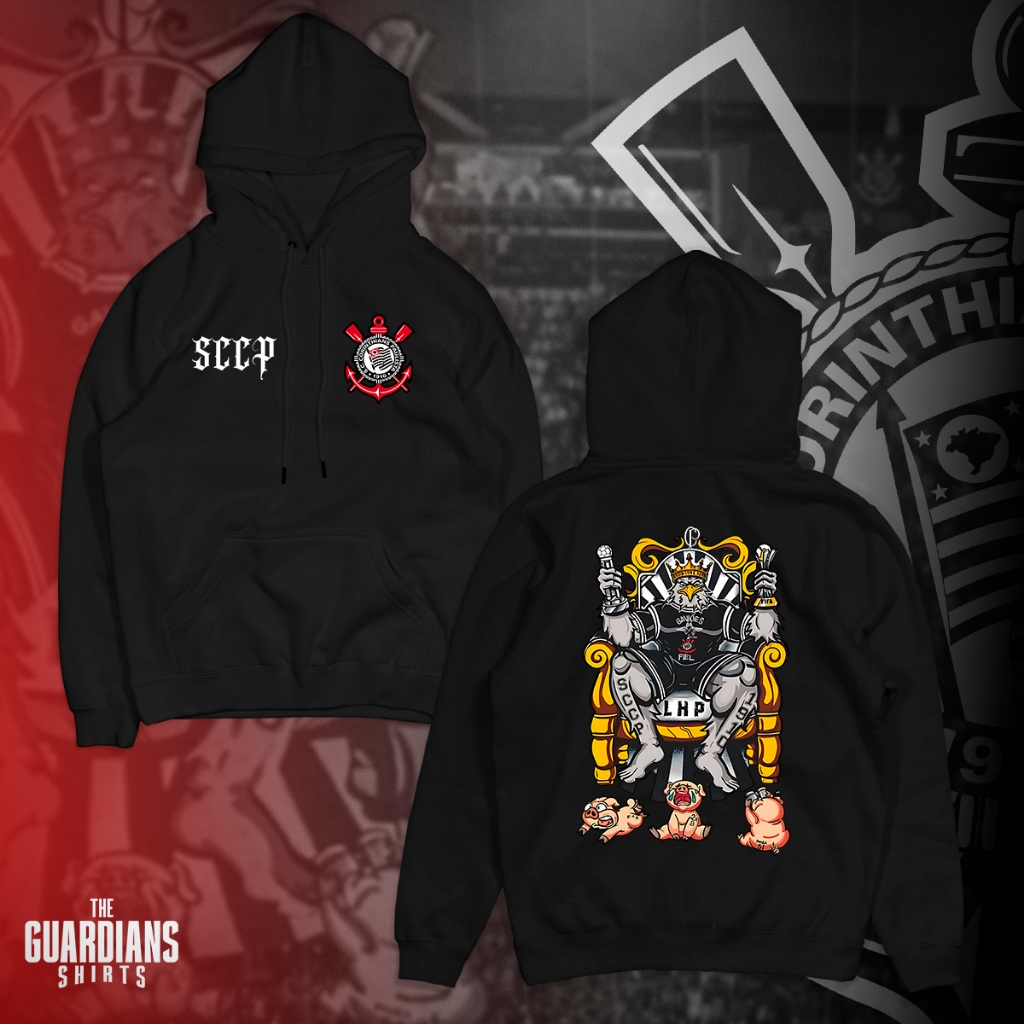 Moletom Canguru Corinthians MOSAICO DA TORCIDA NO DÉRBI Gaviões da Fiel Time do Povo em Oferta na Shopee