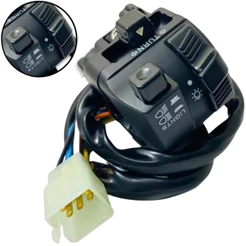 Punho Chave De Luz Seta Cg 125 Titan Es Kse 2000 2001 2002 2003 2004 Lado Esquerdo Buzina Pisca