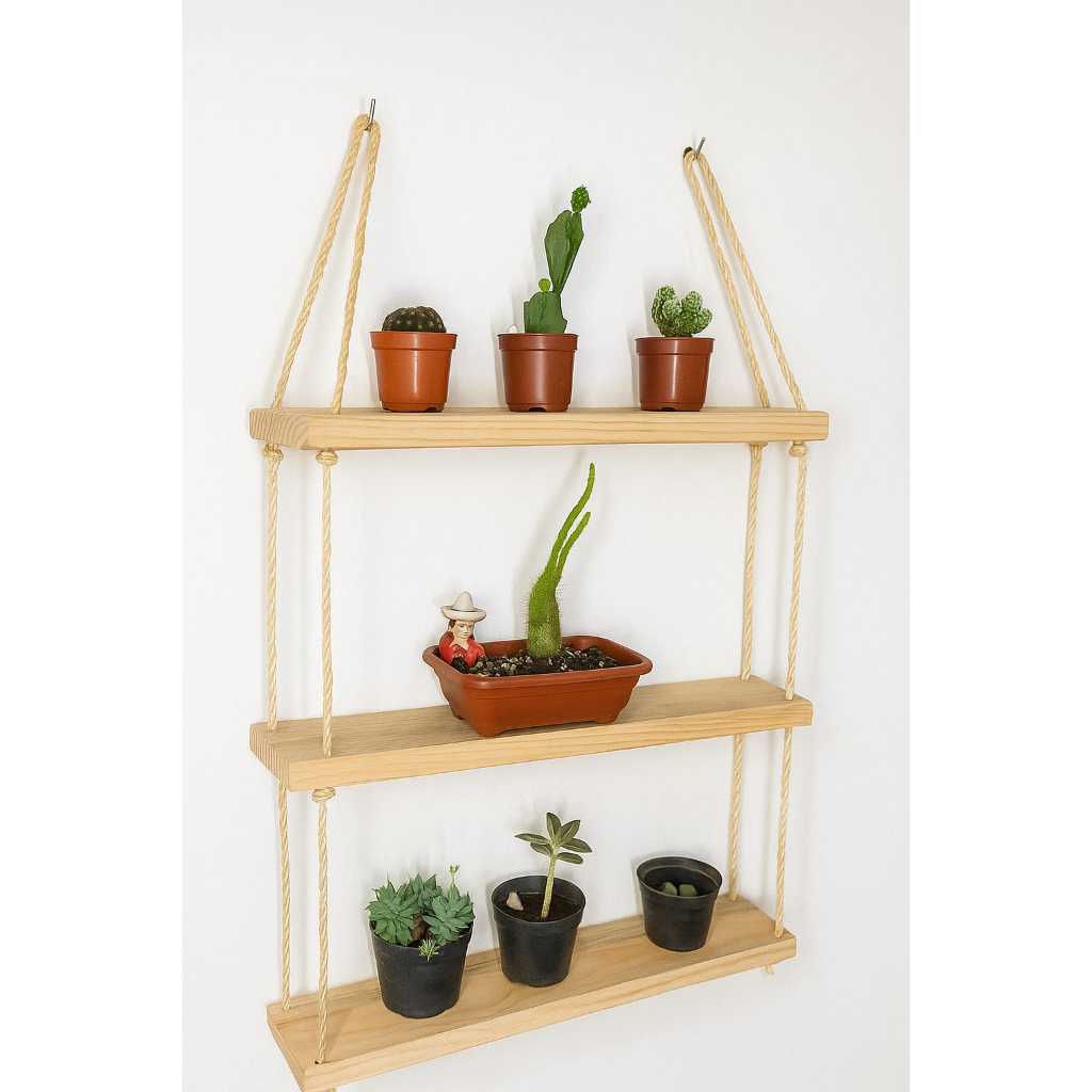 Prateleira de Madeira Rústica para Plantas: Onde Comprar | BuscaProdutos