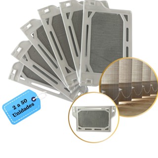 Kit Peso  Envelope P/ Lâminas de Persiana Vertical 9cm Manutenção Instalação Cortina - 2 a 50 Un em Oferta na Shopee
