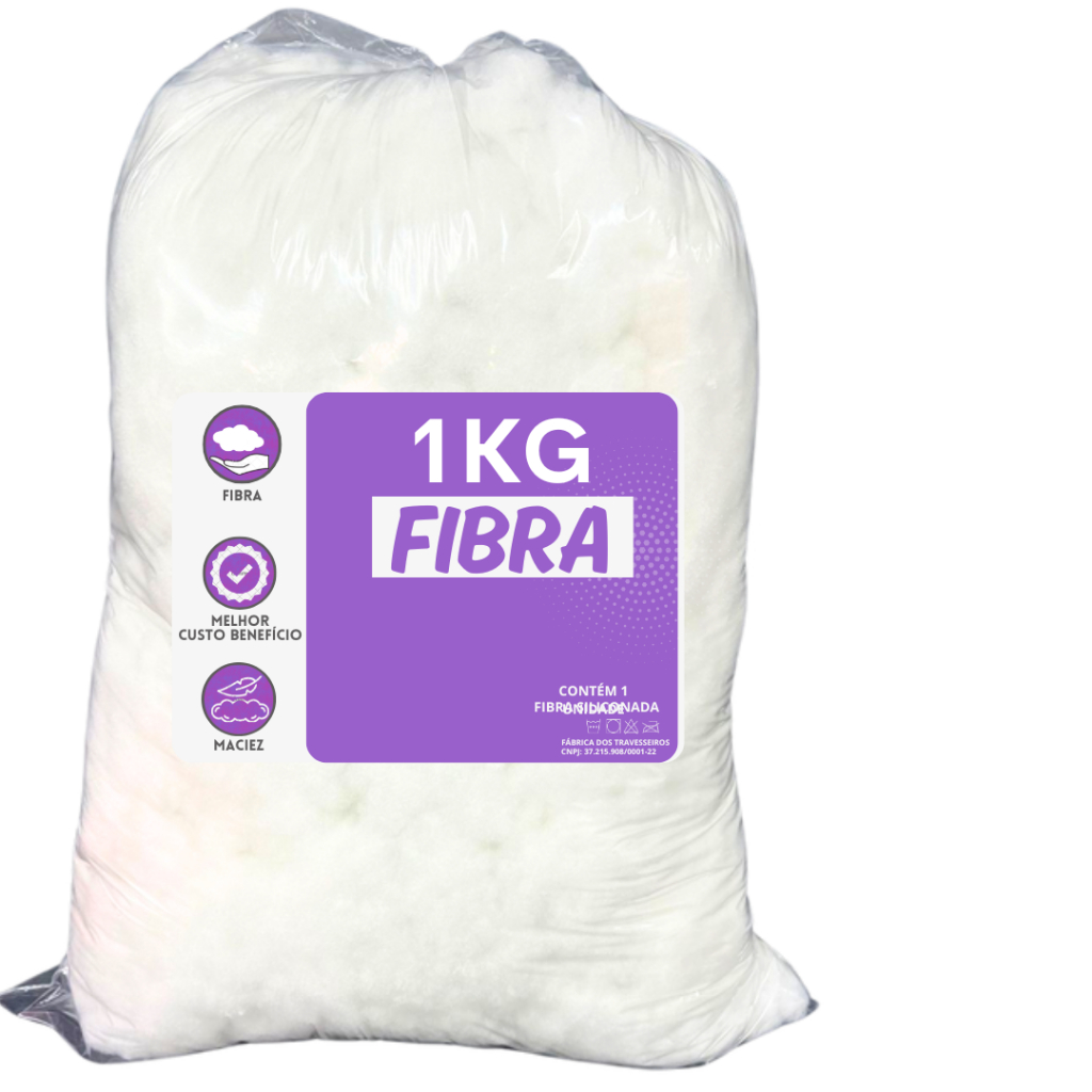 1kg Fibra Branca Enchimento Almofada Travesseiros sofas poltronas puff em Oferta na Shopee
