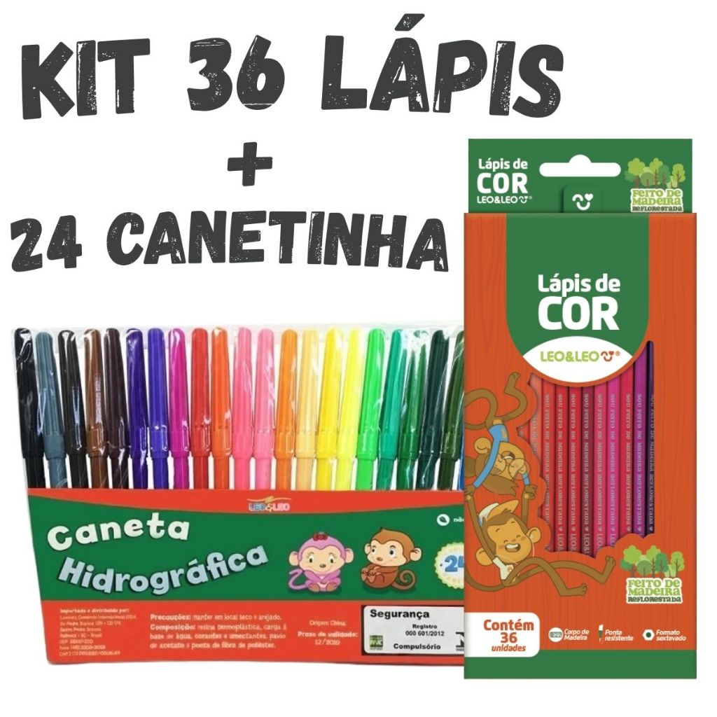 Lápis Colorido de Madeira: Onde Comprar | BuscaProdutos