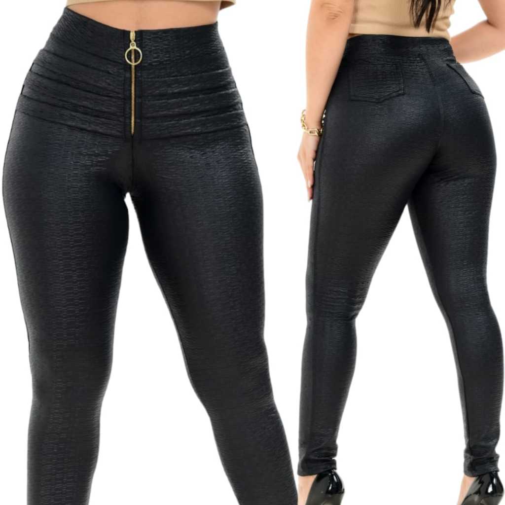 Calça Diva Pixel Feminina Cintura Alta Empina Bumbum P M G GG Academia Moda Fitness