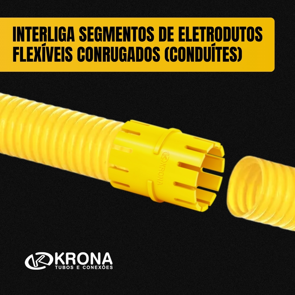 Kit Luva Emenda Conduite Eletroduto 3/4 Krona - 15/30/50 - Pcs · foto 2
