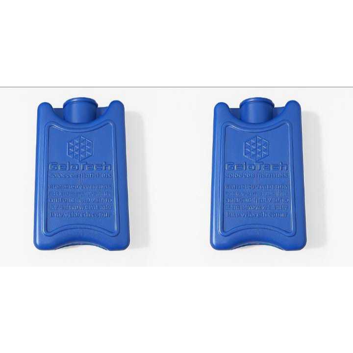 02 Unidades Gelo Artificial GeloTech Original Reutilizável Rígido 100 Ml em Oferta na Shopee