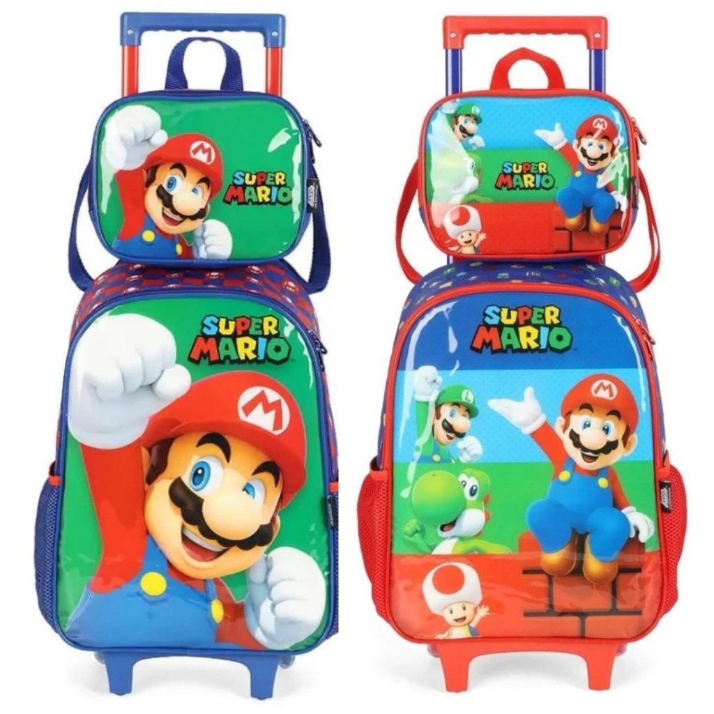 Mochila Rodinha Mario: Onde Comprar | BuscaProdutos