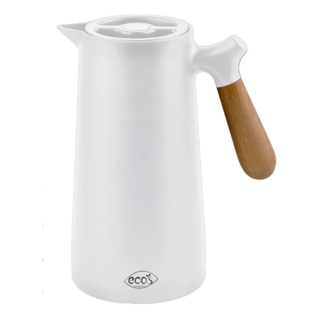 Garrafa Térmica Café Chá 1 litro Cabo Madeira Ecos Wood em Oferta na Shopee