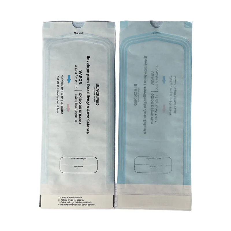 1.000 Envelopes 9x23 Auto Selante para Esterilização Autoclave em Oferta na Shopee