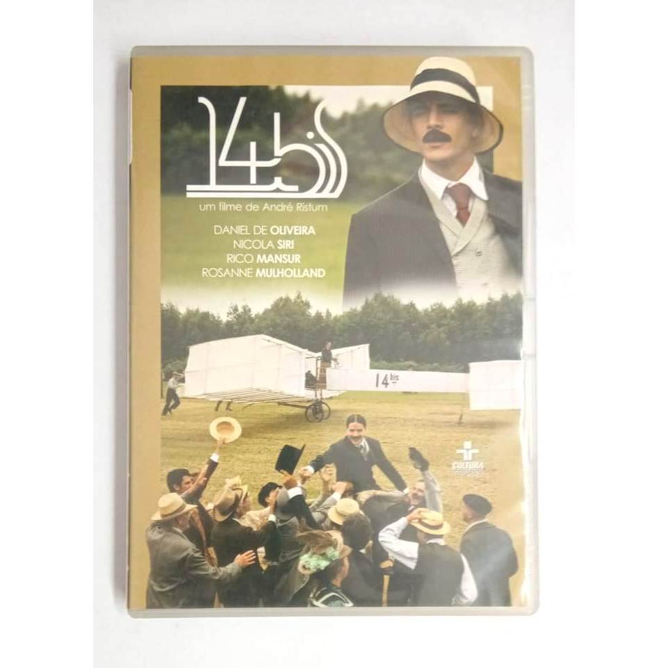 14 Bis Dvd Original Filme Físico Santos Dumont Msc