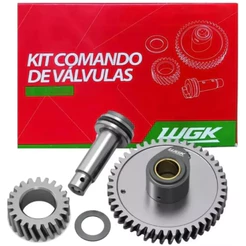 Kit Comando Válvulas C/ Engrenagem Wgk Cg 125 Titan Até 1999