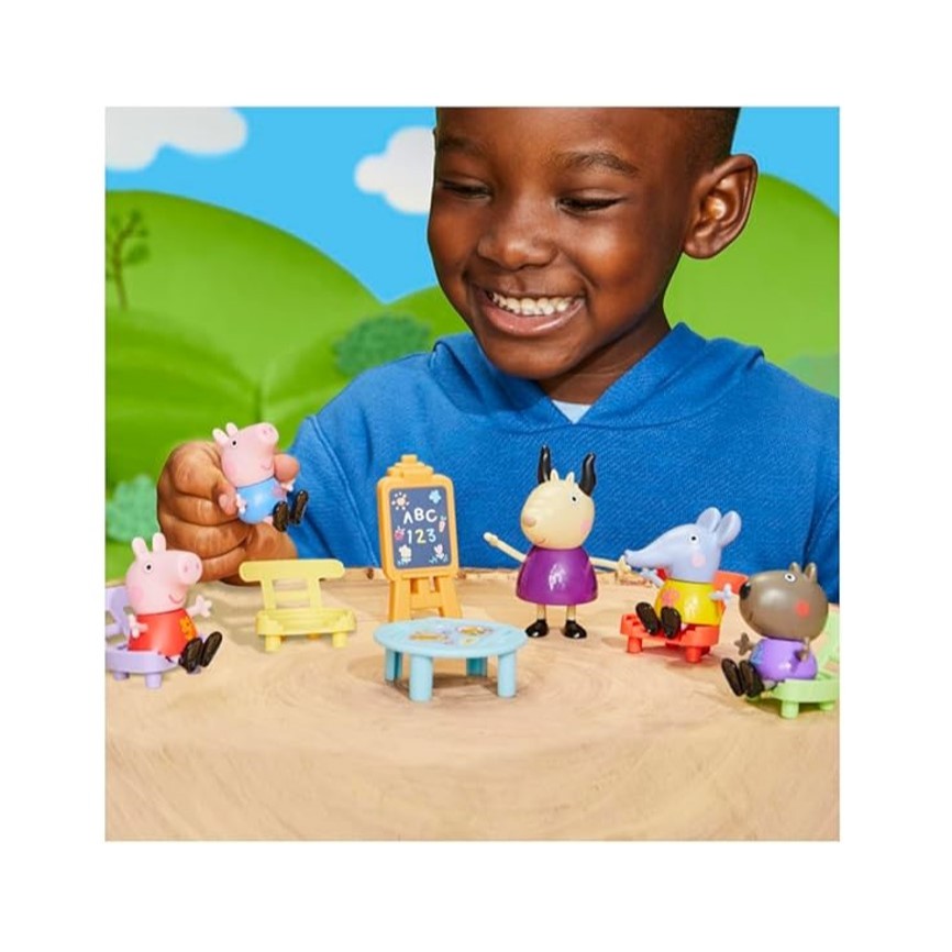 Detalhes do Boneca Peppa Pig Playset Turminha Da Peppa - Hasbro