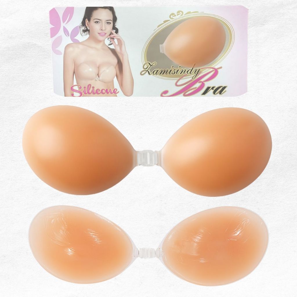 Sutiã Adesivo Invisível Silicone Levanta Seios Não Marca na Roupa