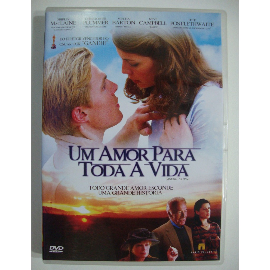 DVD Filme - Um Amor Para Toda Vida - Shirley MacLaine, Christopher Plummer, Stephen Amell, Mischa Barton e Neve Campbell