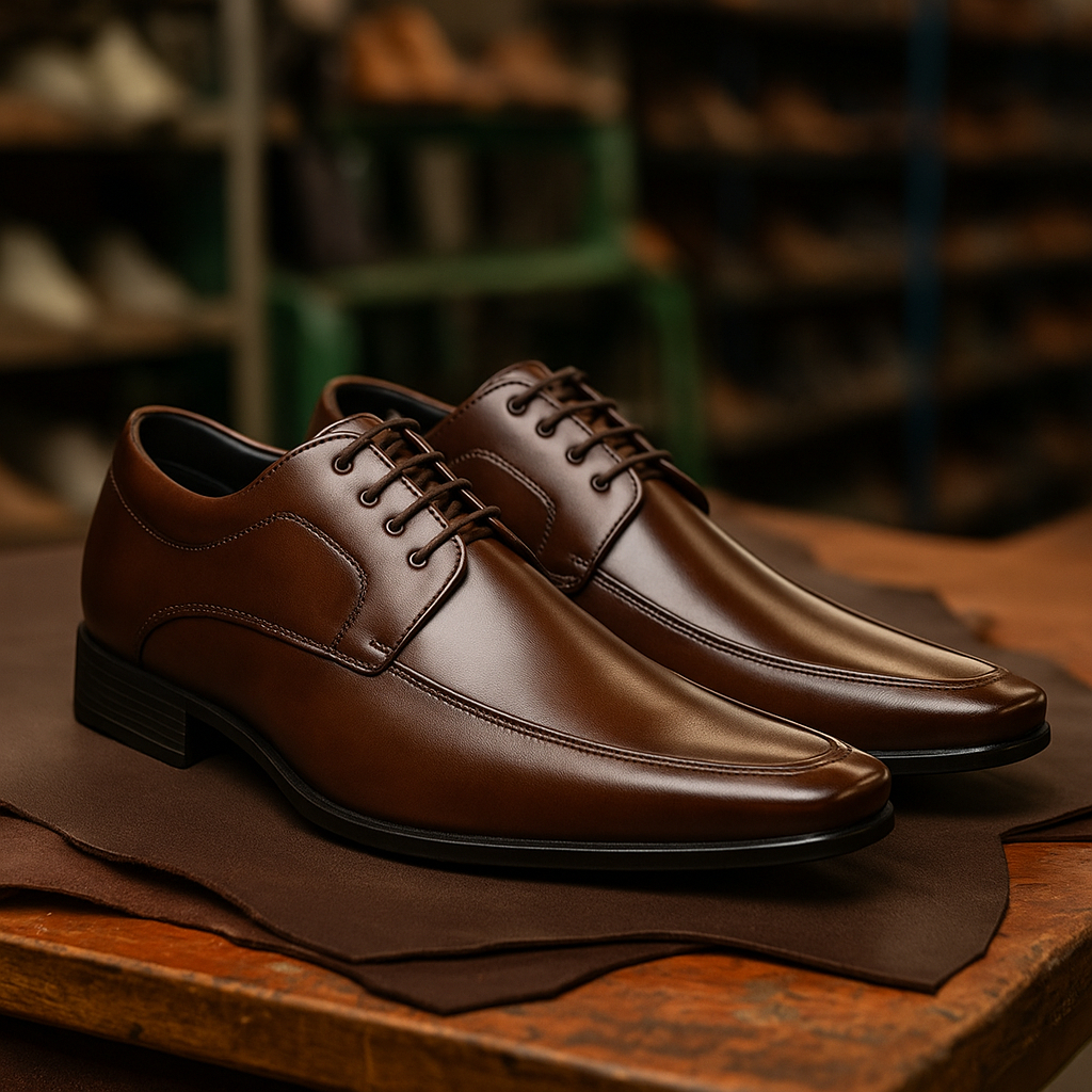 Sapato Social Bico Fino Masculino Couro Legitimo Premium Confortável Elegante Formal Escritório