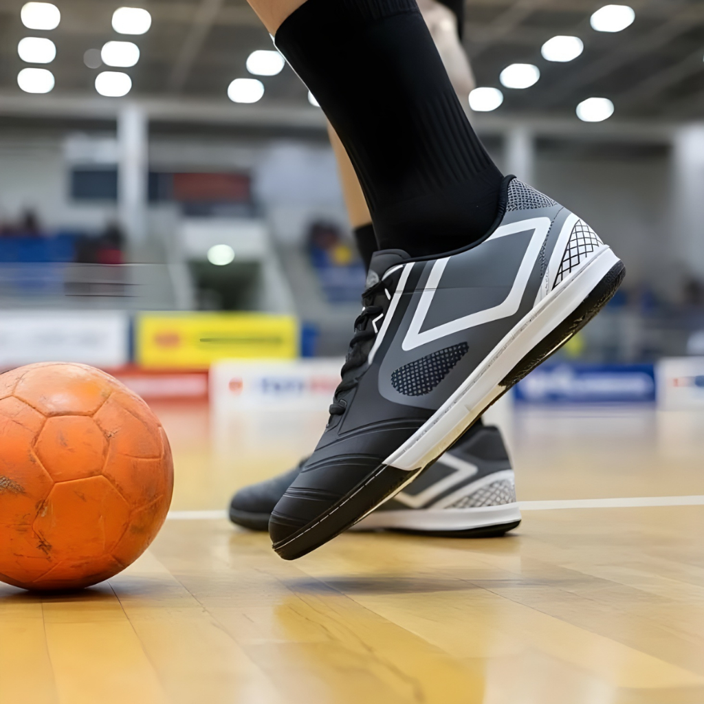 Chuteira Futsal Unissex Salão Quadra Costurada Leve Macia Reforçada
