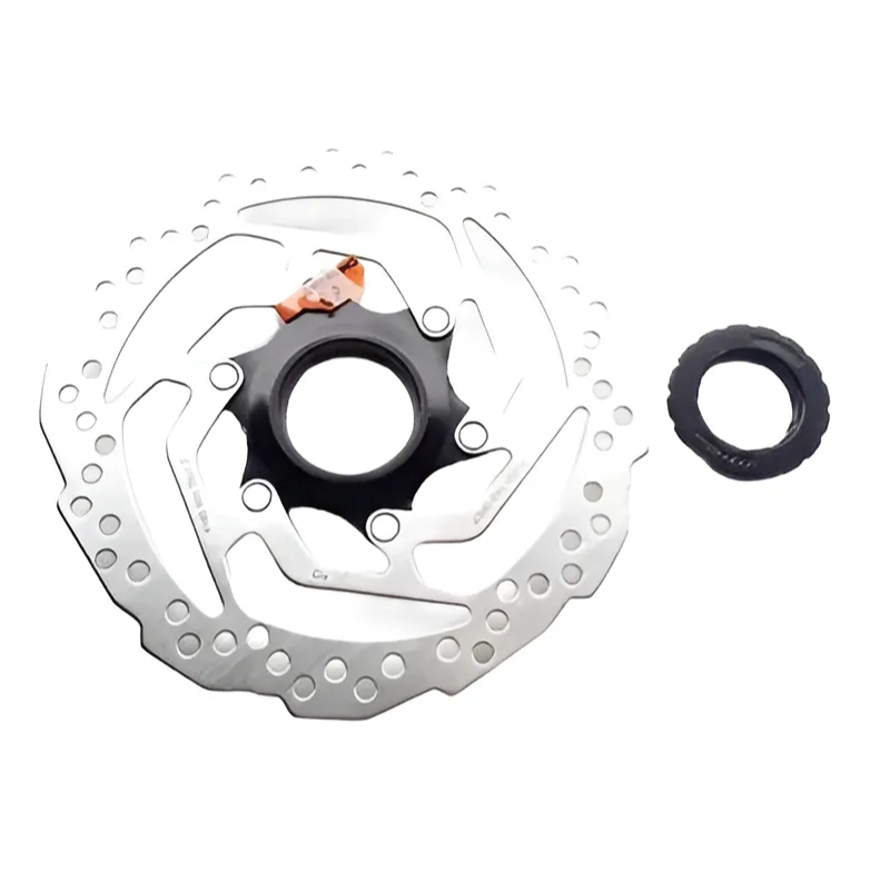 Disco De Freio Rotor Shimano Sm-rt10 160mm Center Lock - Prateado